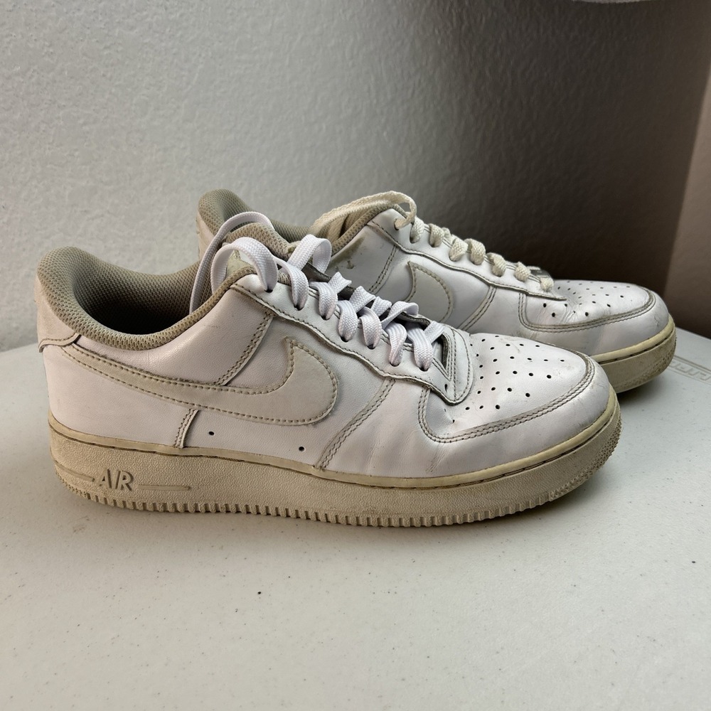 Air Force 1 Low '07 "White on White" Triple White‎ Up CW2288-111 Men's Size 9